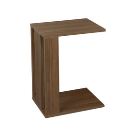 Hanah Home Mesa auxiliar Single - Walnut